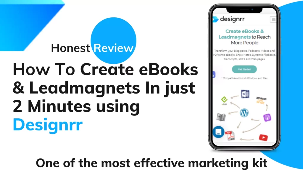 How To Create eBooks & Leadmagnets To Reach More customers using Designrr